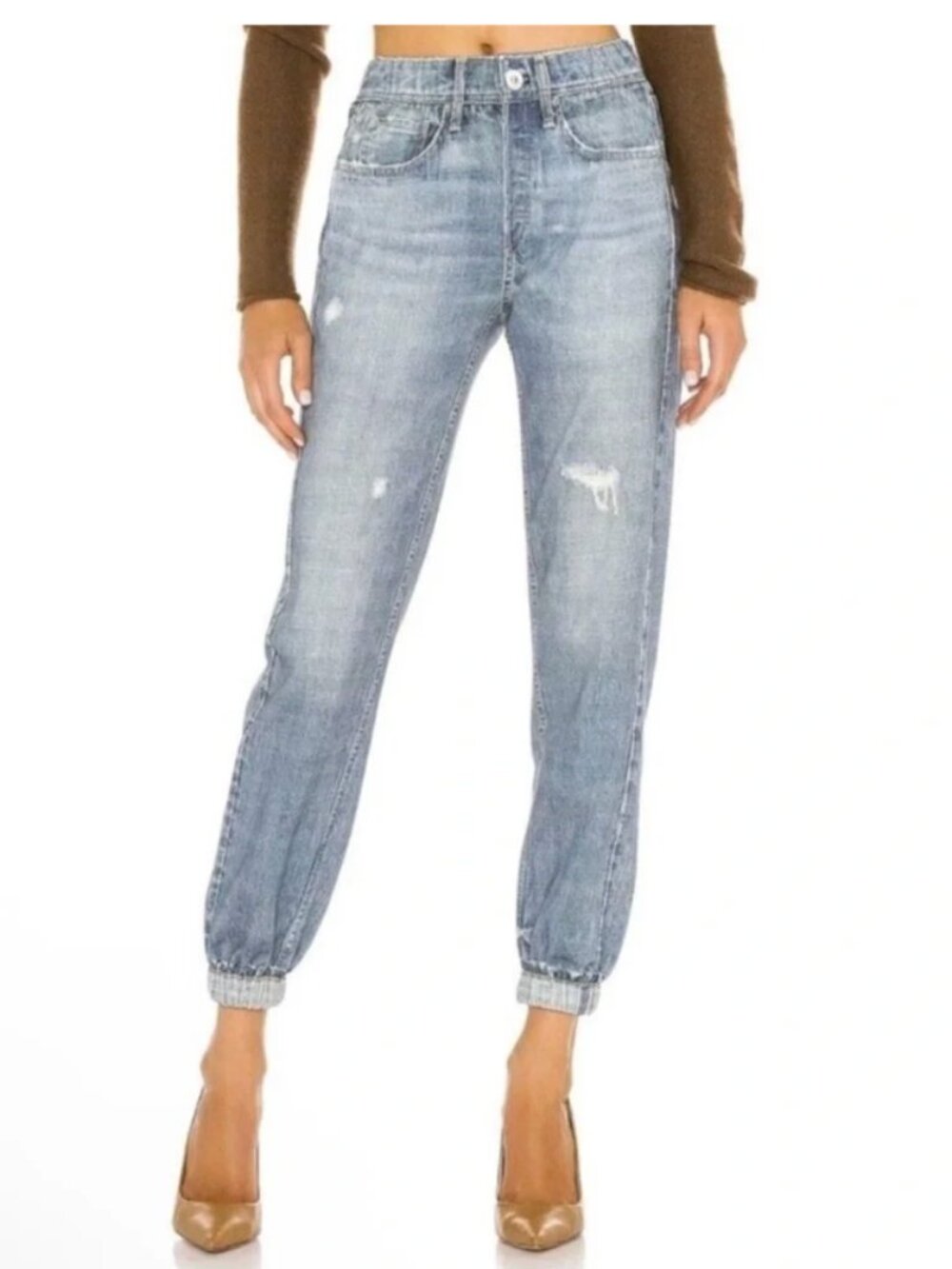 rb Rag & Bone Miramar Ankle Jogger Pant Cotton Terry Sz S